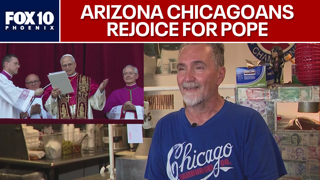 Chicagoans in AZ proud Robert Prevost is elected Pope
