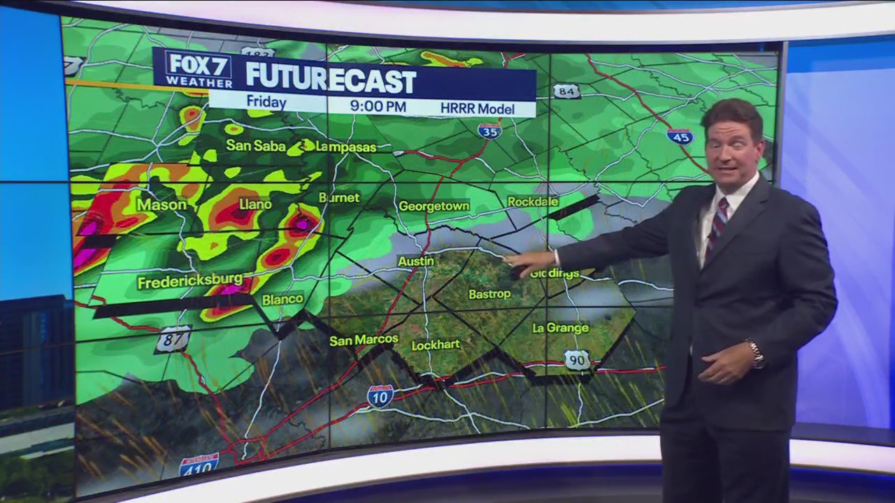 Austin weather: Slight risk for severe weather tonight