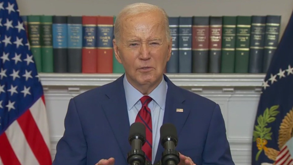 Biden addresses college protests