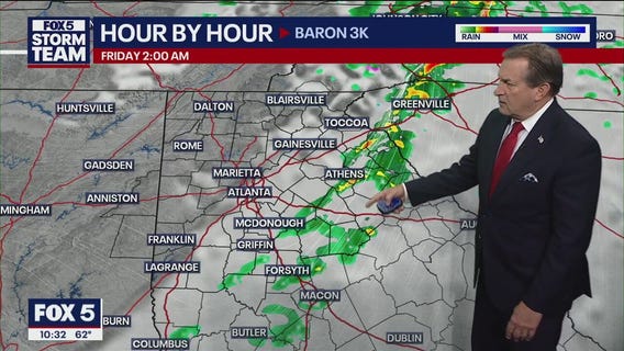 Thursday night weather forecast