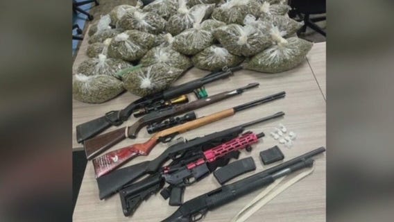 Illegal guns and drugs seized in San Bernardino County
