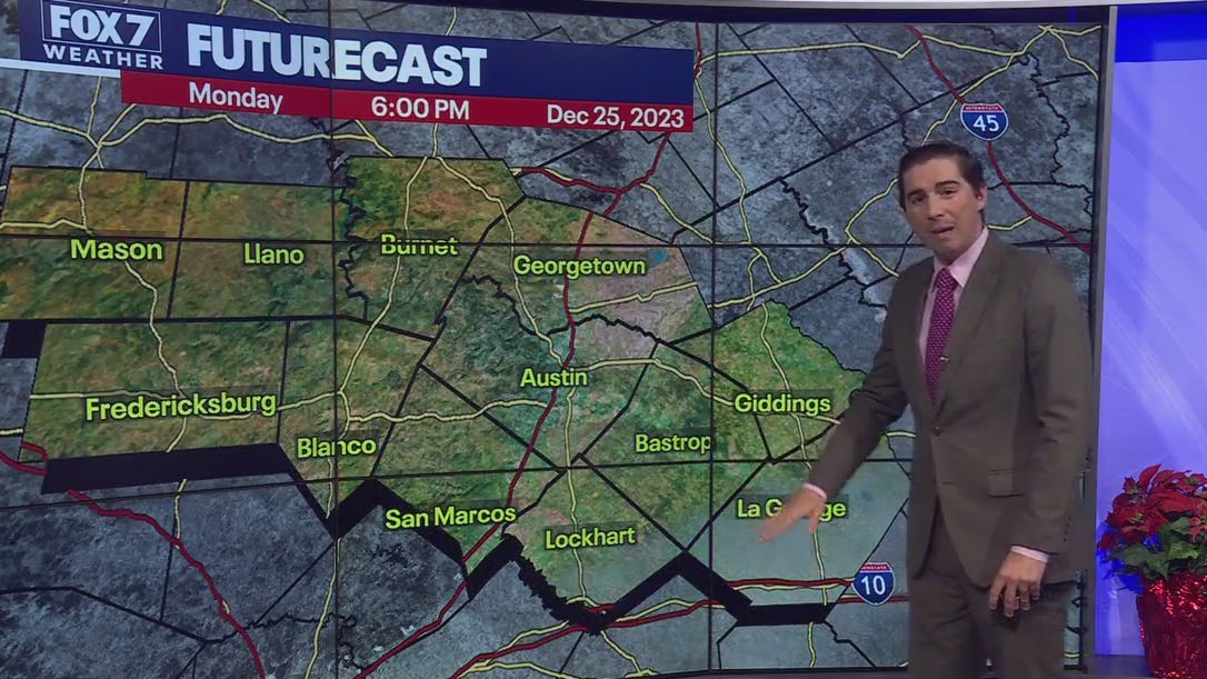 Austin weather: Damp evening, storms tomorrow