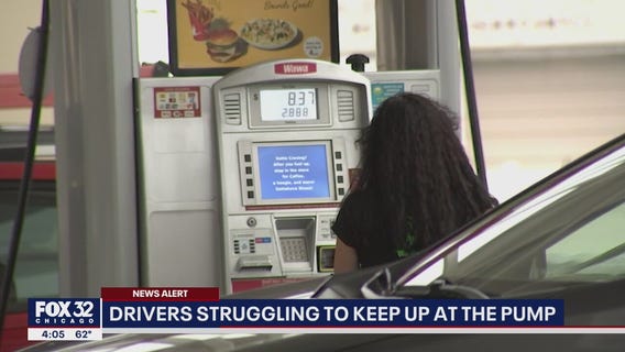 Drivers struggling to keep up at the pump