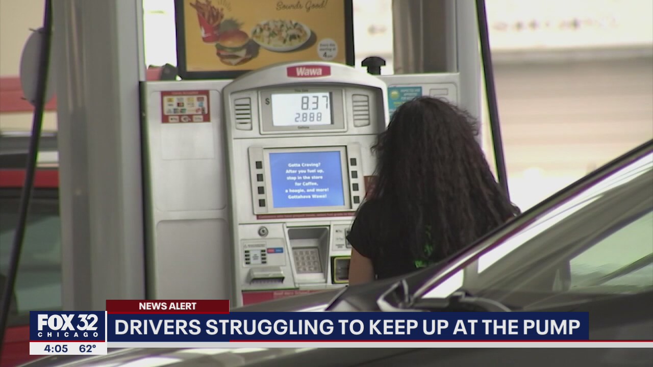 Drivers struggling to keep up at the pump