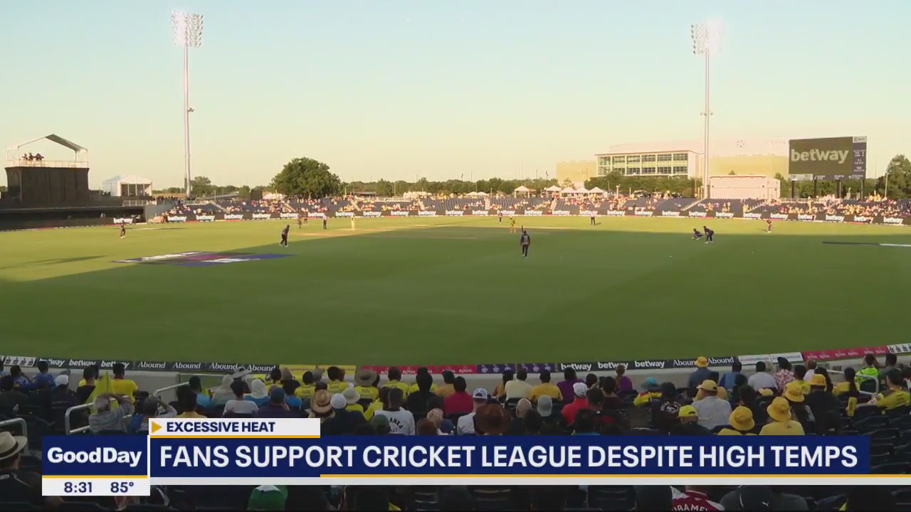 Cricket fans pack Grand Prairie Stadium for MLC match