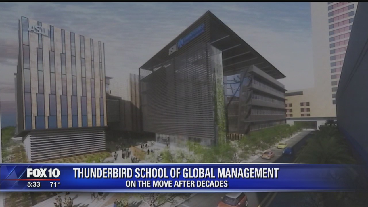 ASU moving Thunderbird School of Global Management to Downtown Phoenix