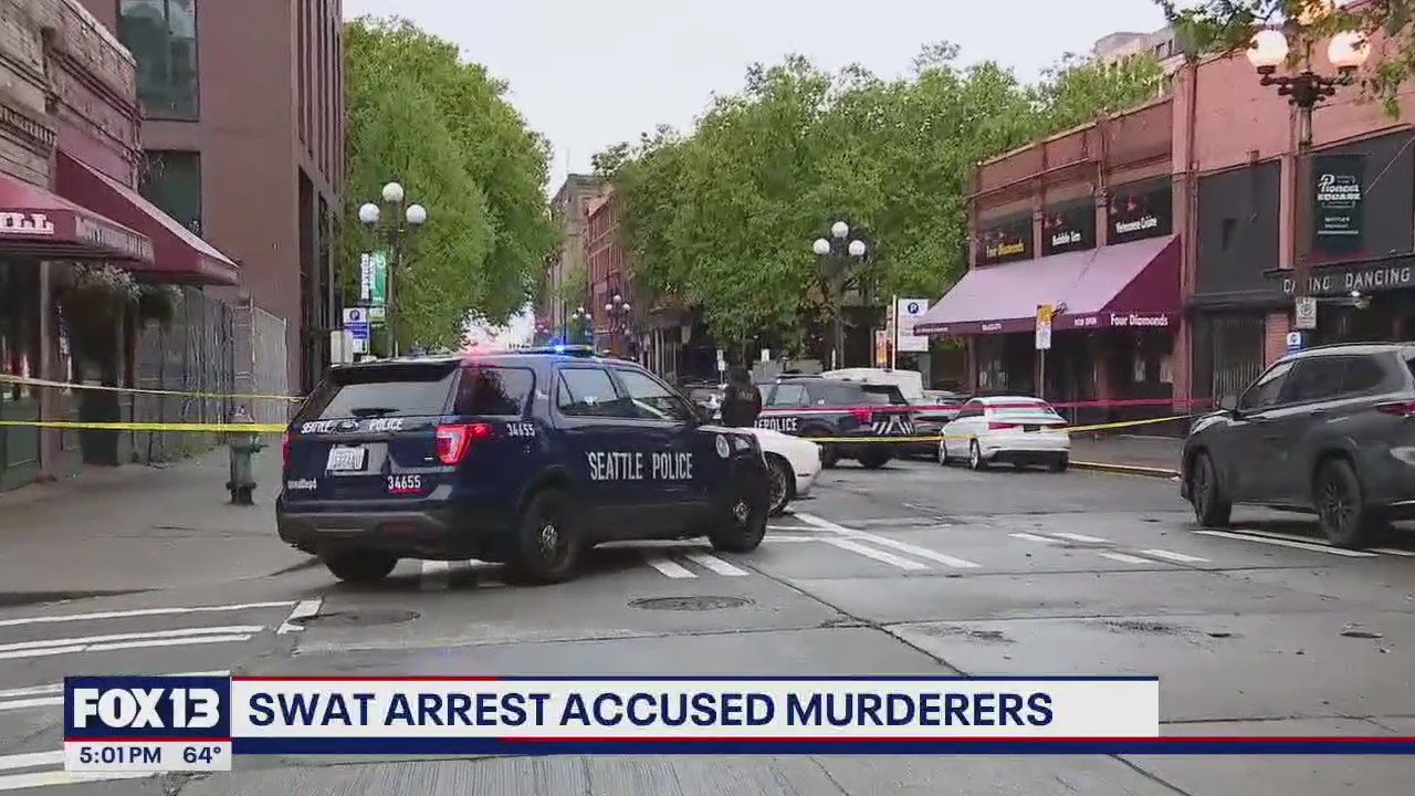 3 arrested in deadly Pioneer Square shooting