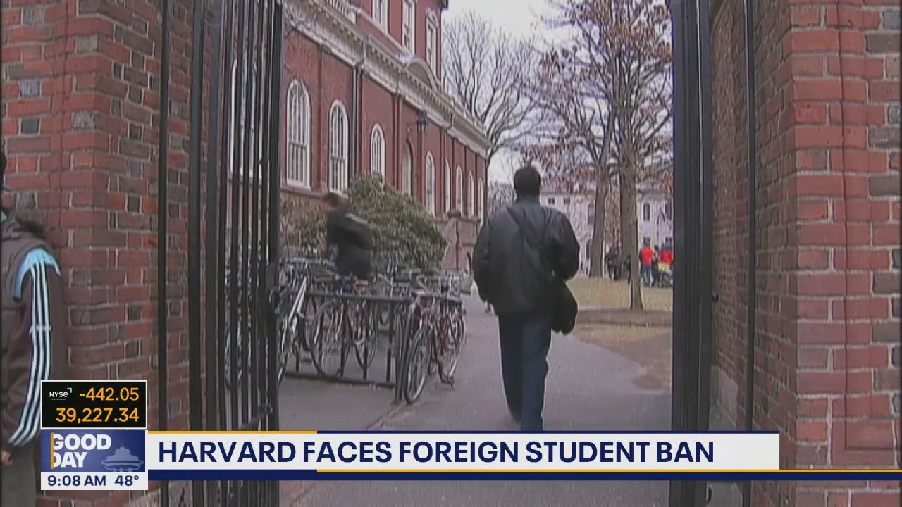 Harvard faces foreign student ban in US