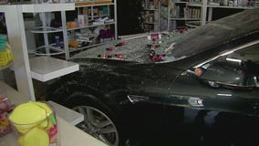 Tesla slams into two Newport Beach businesses