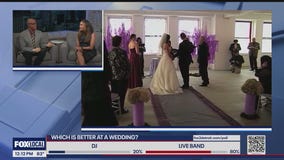 Which is better for a wedding: DJ or Live Band?