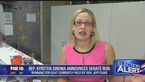 Rep. Kyrsten Sinema announces U.S. Senate run