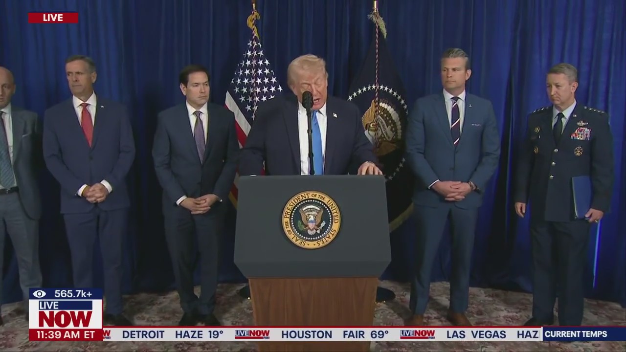 Trump addresses Venezuela strike, maduro capture