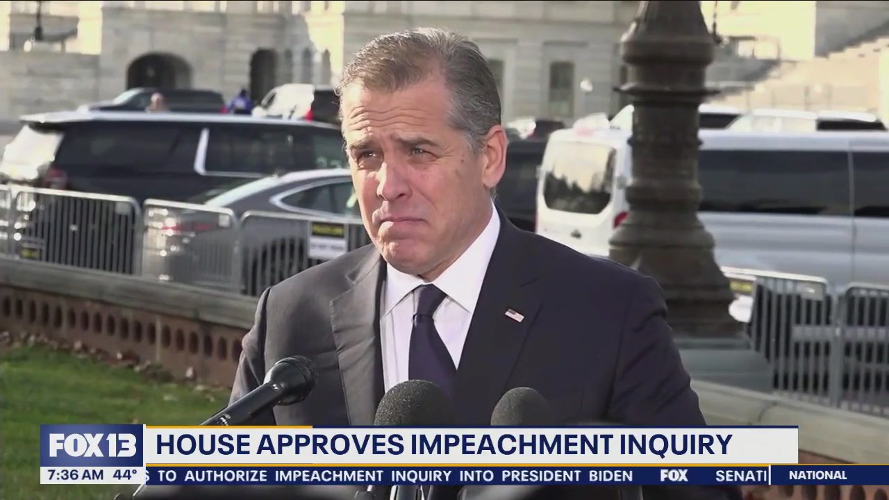 House approves impeachment inquiry