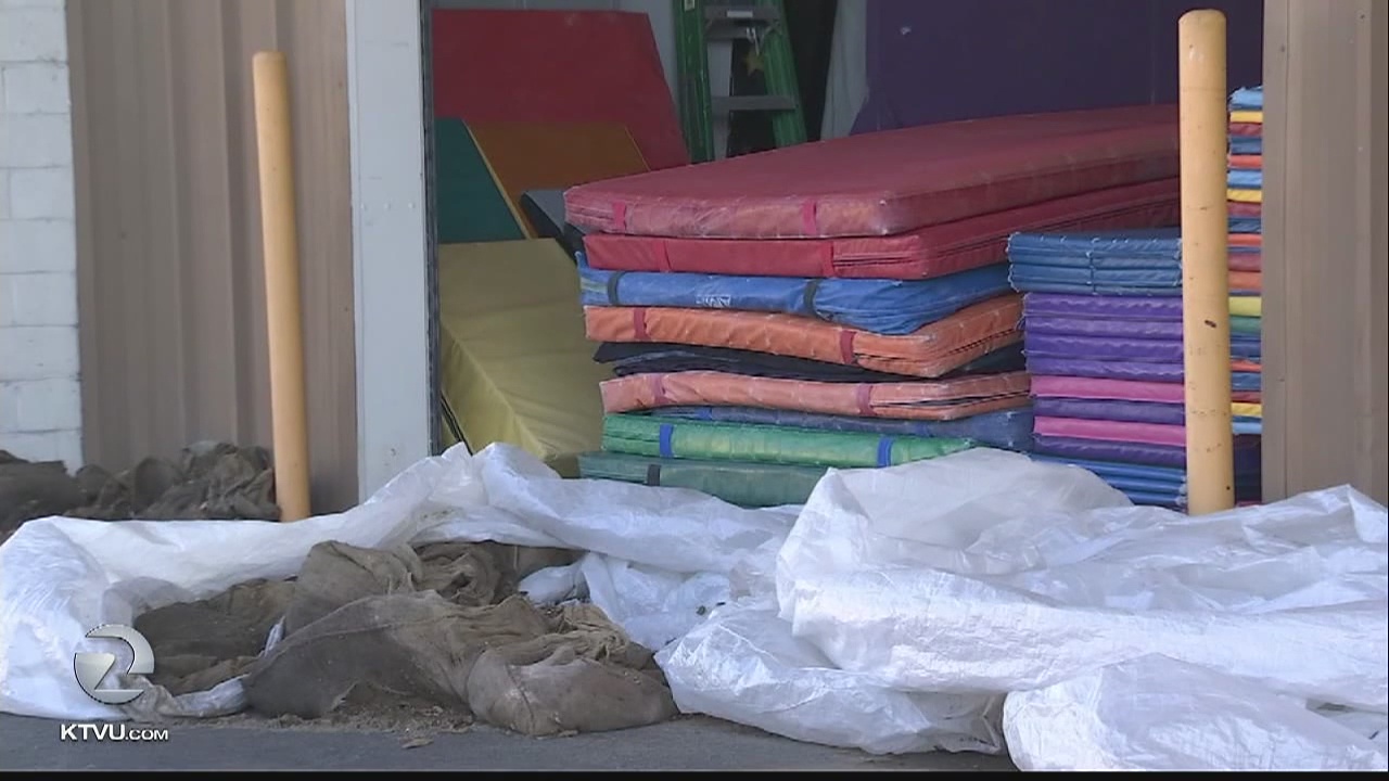 Storm floods Vallejo gym