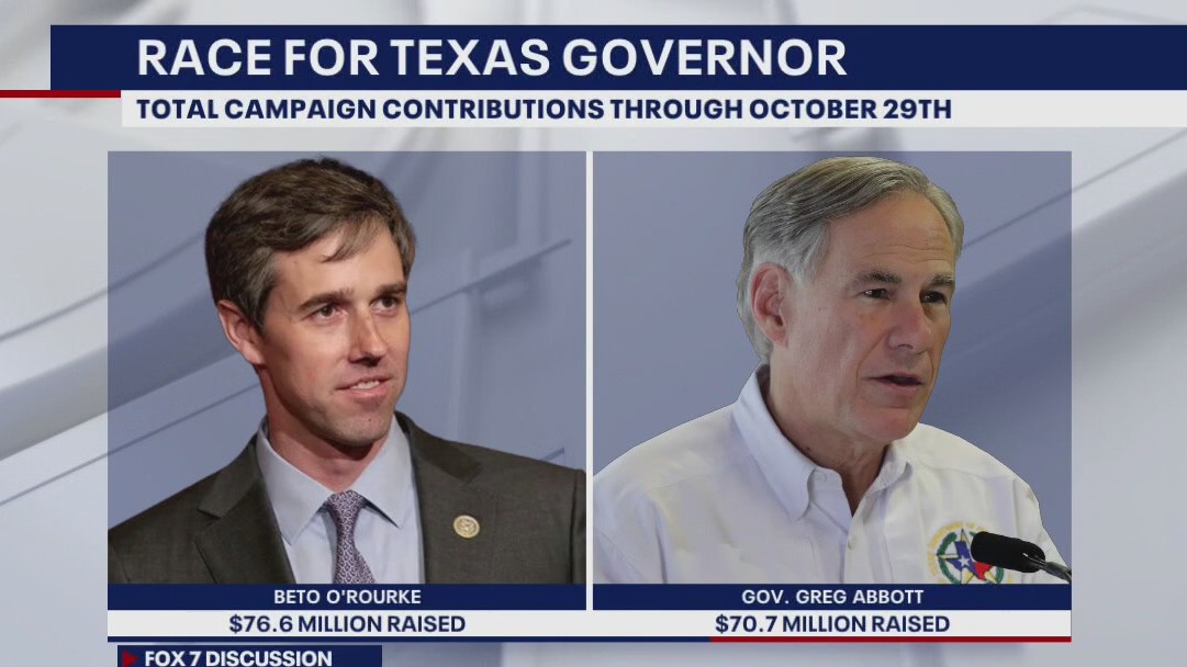 Beto O'Rourke outraises Gov. Greg Abbott