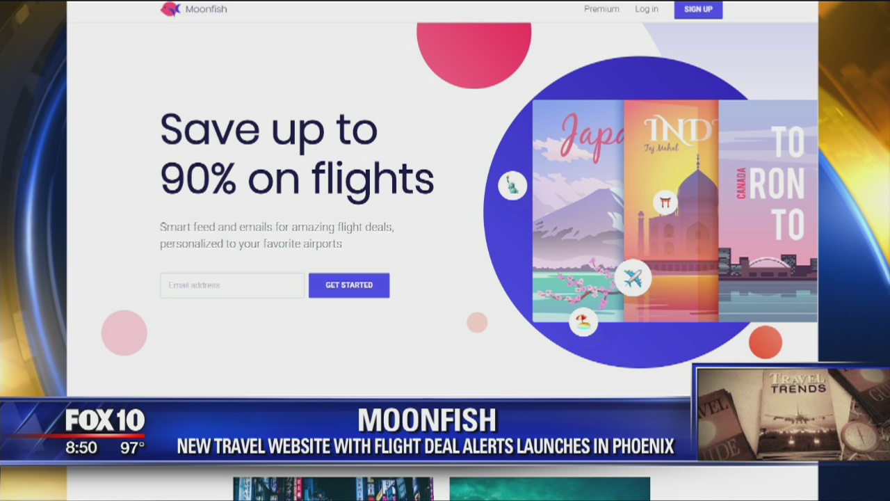 Moonfish travel website with flight deal alerts launches in Phoenix