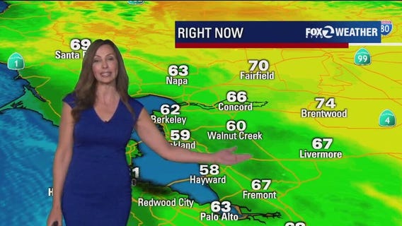 Partly cloudy, breezy afternoon