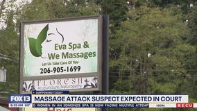 Edmonds, WA massage attack suspect expected in court