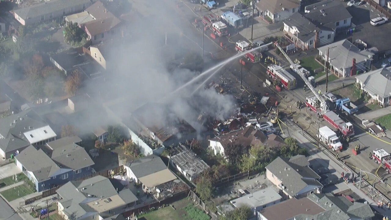 Video shows damage from Hayward explosion