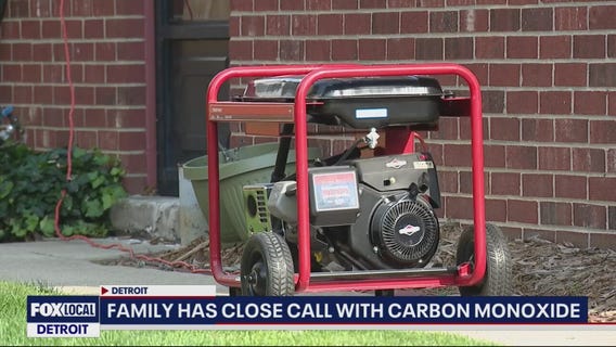 Detroit family has close call with carbon monoxide