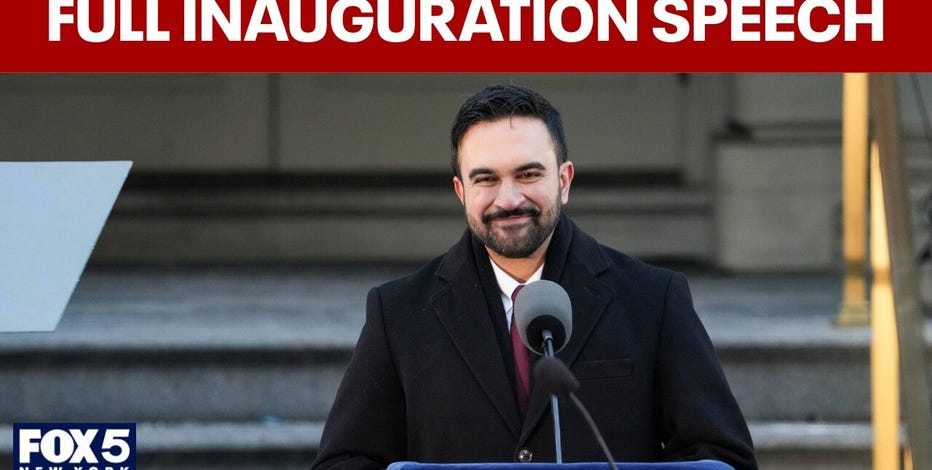 WATCH: Zohran Mamdani's full speech at his NYC mayoral inauguration