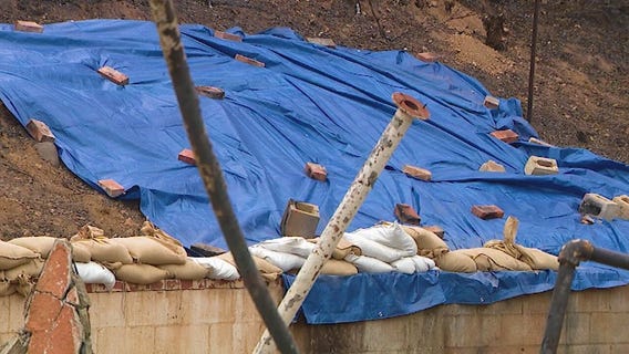 Possibility of rain forcing burn area residents to prepare for mudslides