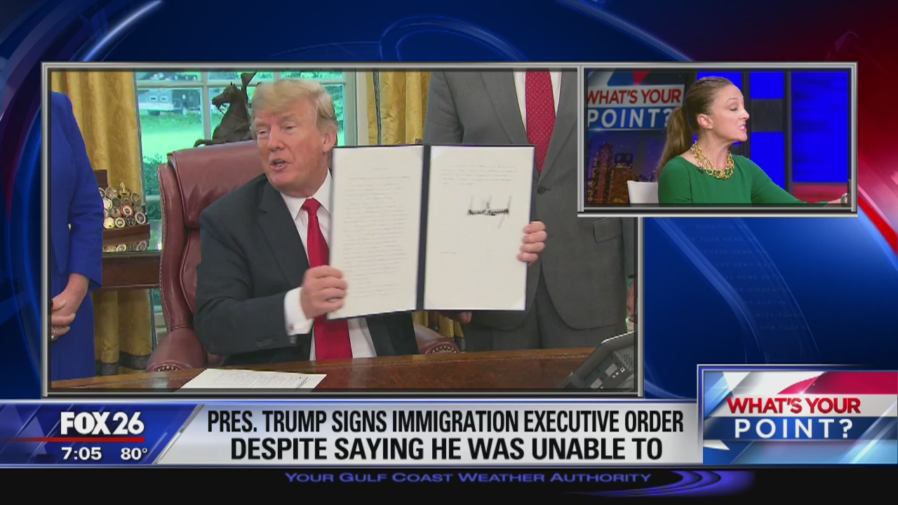 What's Your Point? - Trump Reversal of Immigration Policy