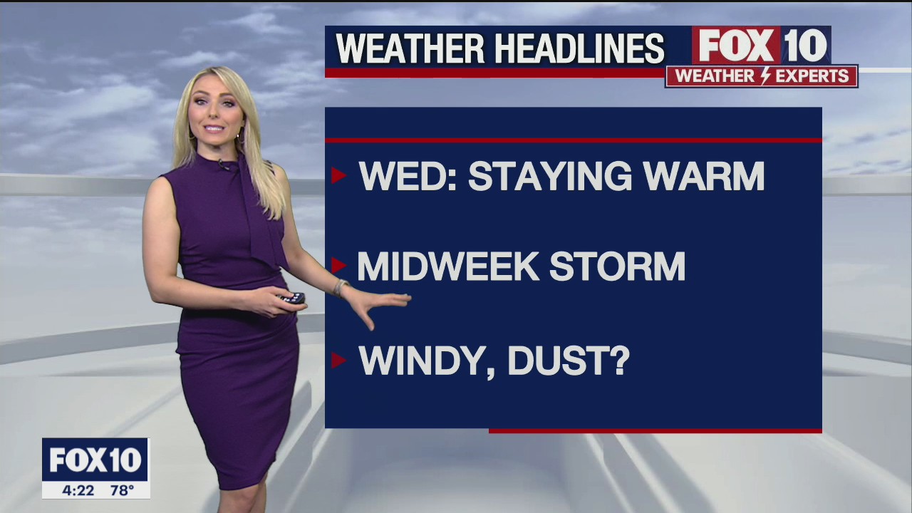 4PM Weather Forecast - 2/23/2021