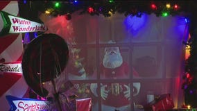 Holiday lights in Cerritos