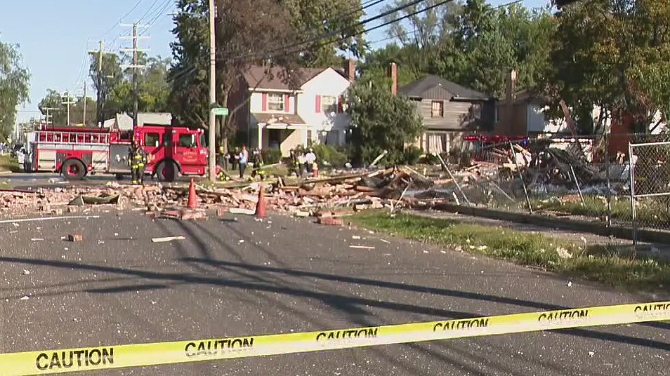 House explosion on Detroit's west side heard as far away as six blocks