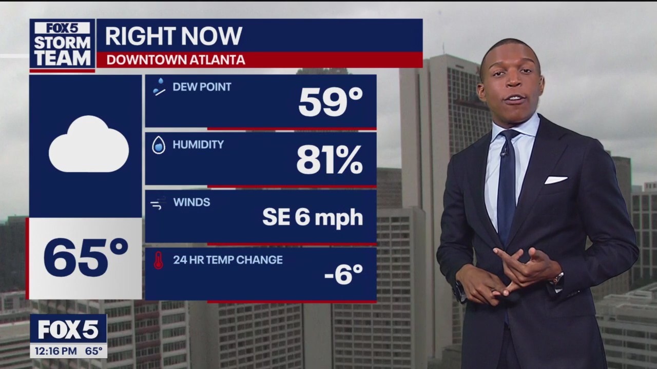 Wednesday midday weather forecast