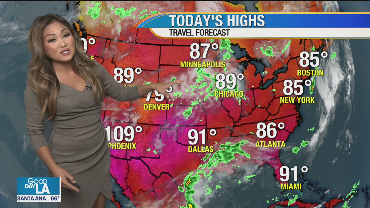 Weather Forecast for Friday, June 26