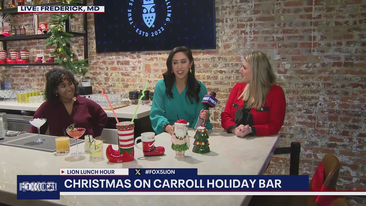 Pop-up holiday bar brings Christmas on Carroll to Frederick
