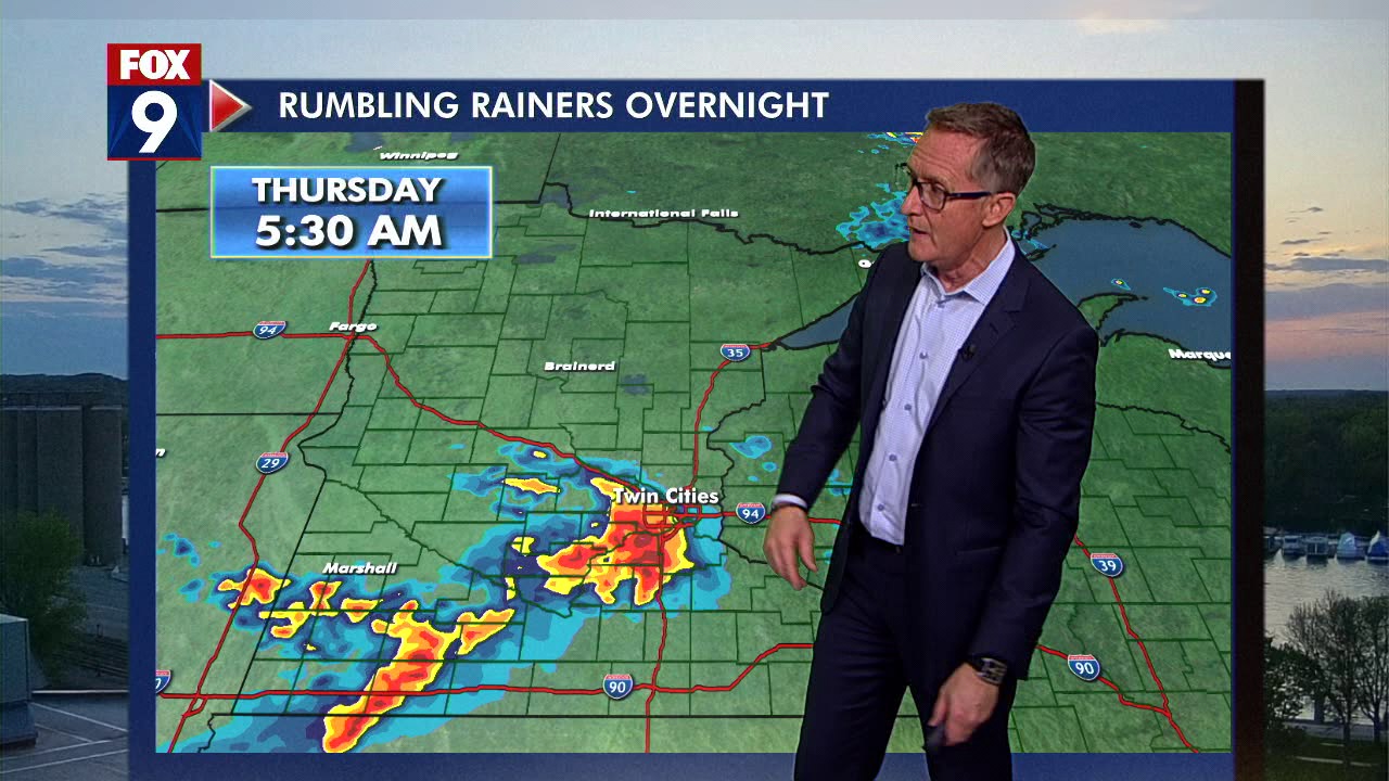 Minnesota weather: Rumbling storms develop overnight, linger into commute