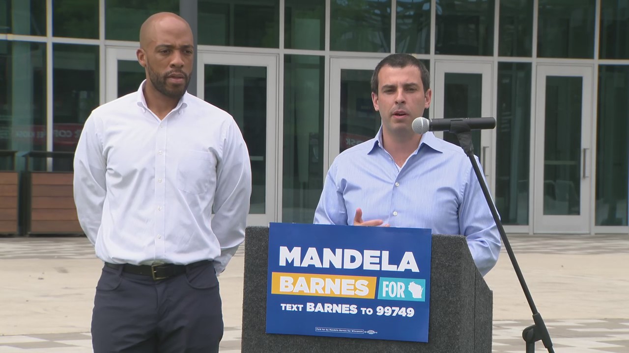 Alex Lasry announces he is dropping out of the Wisconsin race for US Senate, backing Mandela Barnes