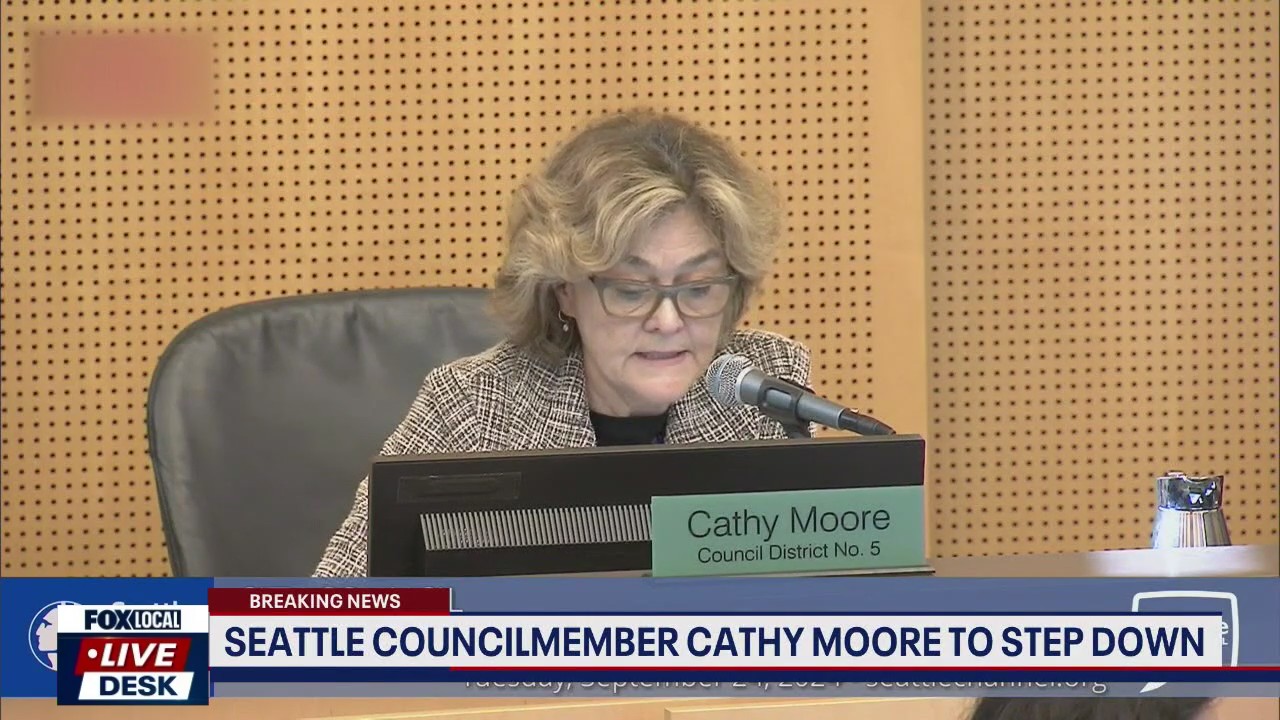 Seattle Councilmember Cathy Moore to step down
