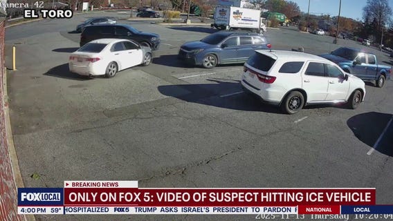 Driver flees after hitting ICE vehicle in Prince George's County