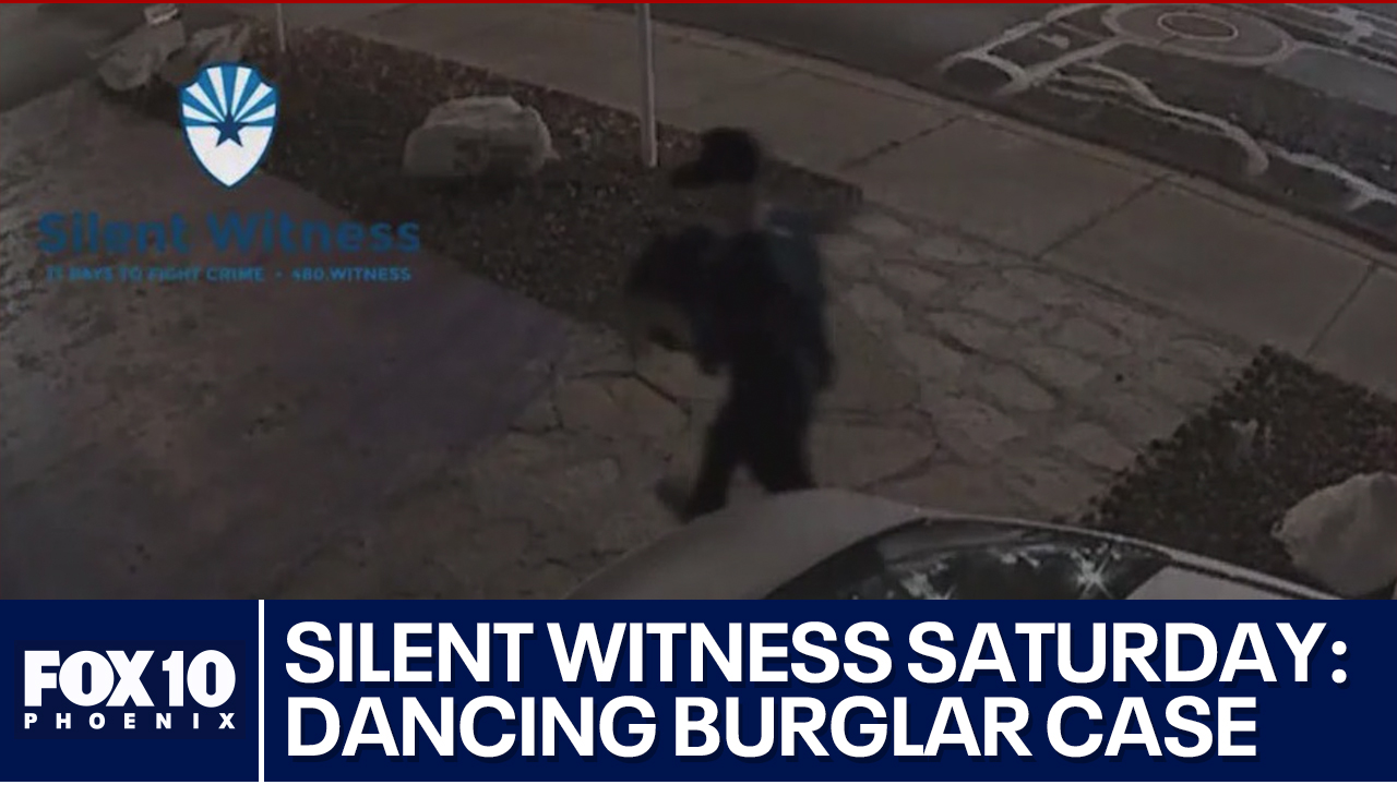 Silent Witness Saturday: Dancing burglar wanted