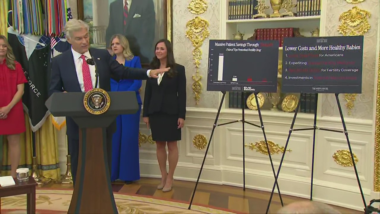 Dr. Oz details IVF deal negotiations