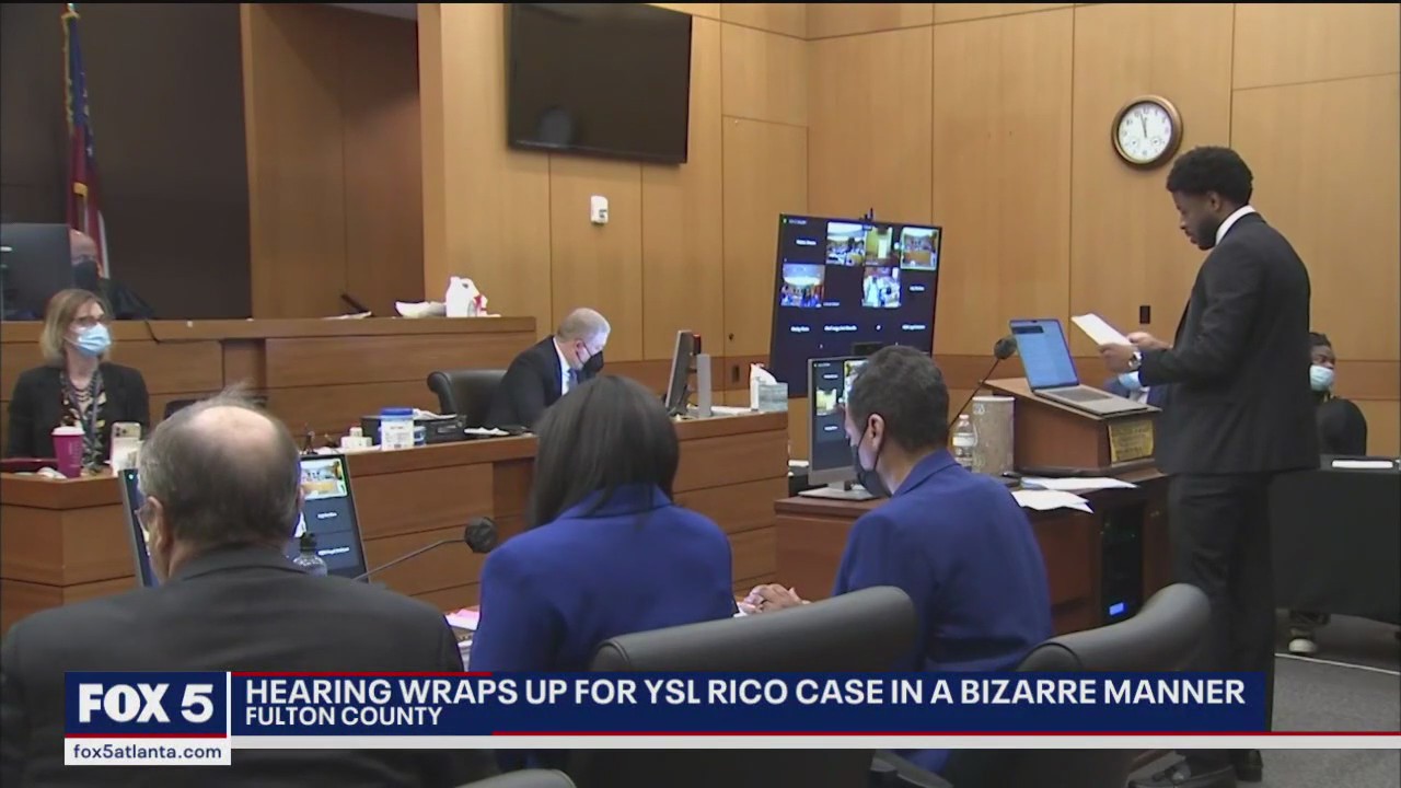 YSL RICO case hearing wraps up in bizarre manner | FOX 5 Atlanta