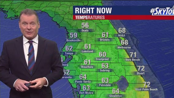 Tampa weather | Monday morning forecast