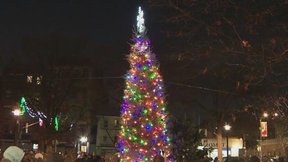 Arthur Ave. tree lighting in Bronx's Little Italy