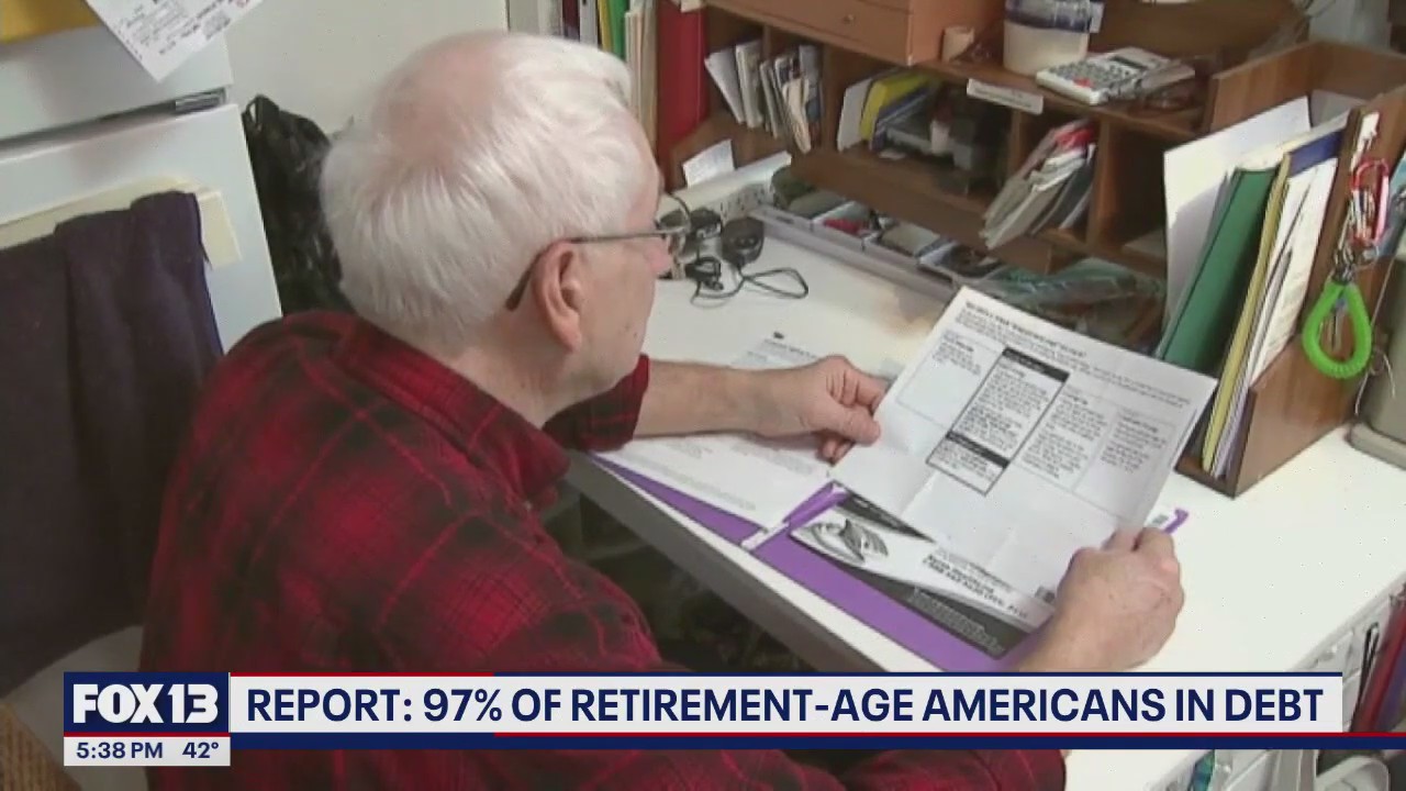 Report: 97% of retirement-age Americans in debt