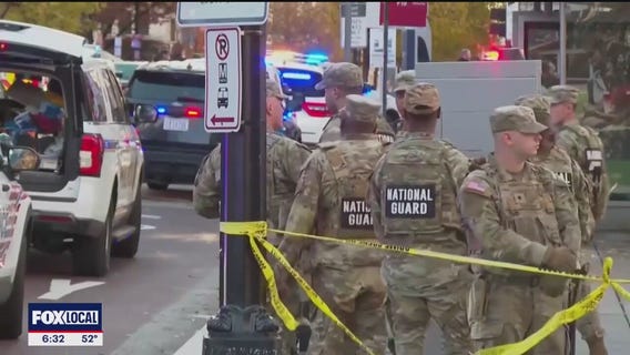 2 National Guard members shot in D.C.