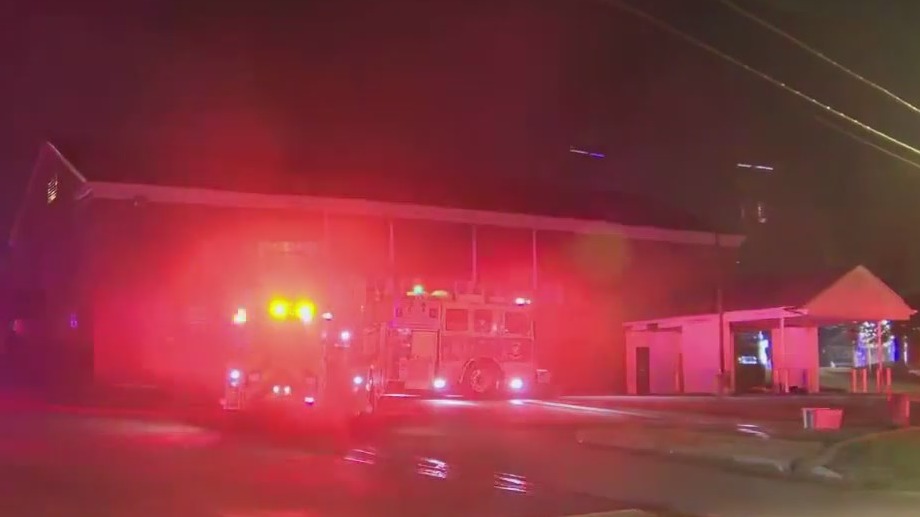 'Suspicious' fire at abandoned bank leads to arrest