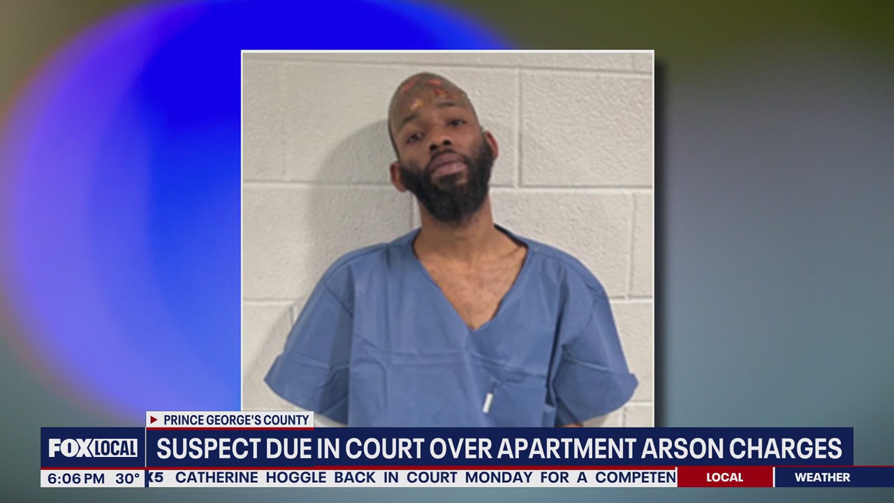 Man faces arson charges after Laurel apartment fire | FOX 5 DC