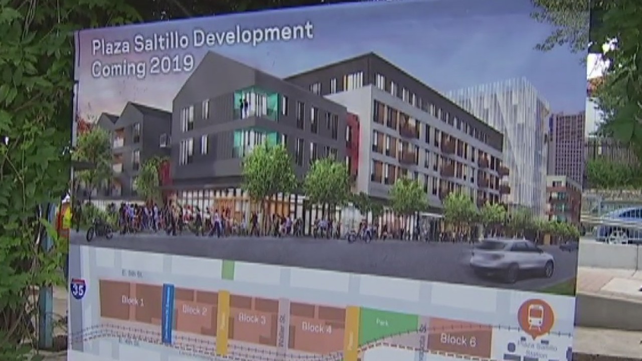 Plaza Saltillo District ground breaking