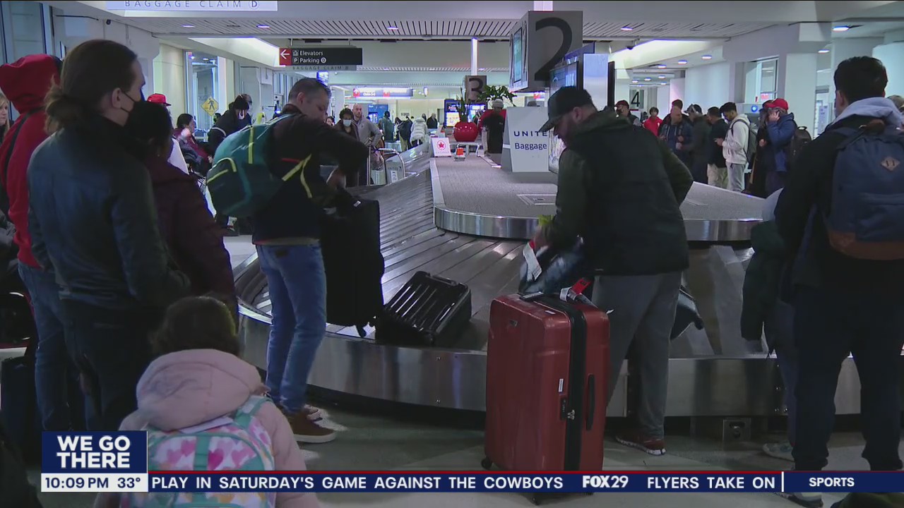 The Christmas travel rush is on as folks try to leave ahead of powerful storm system