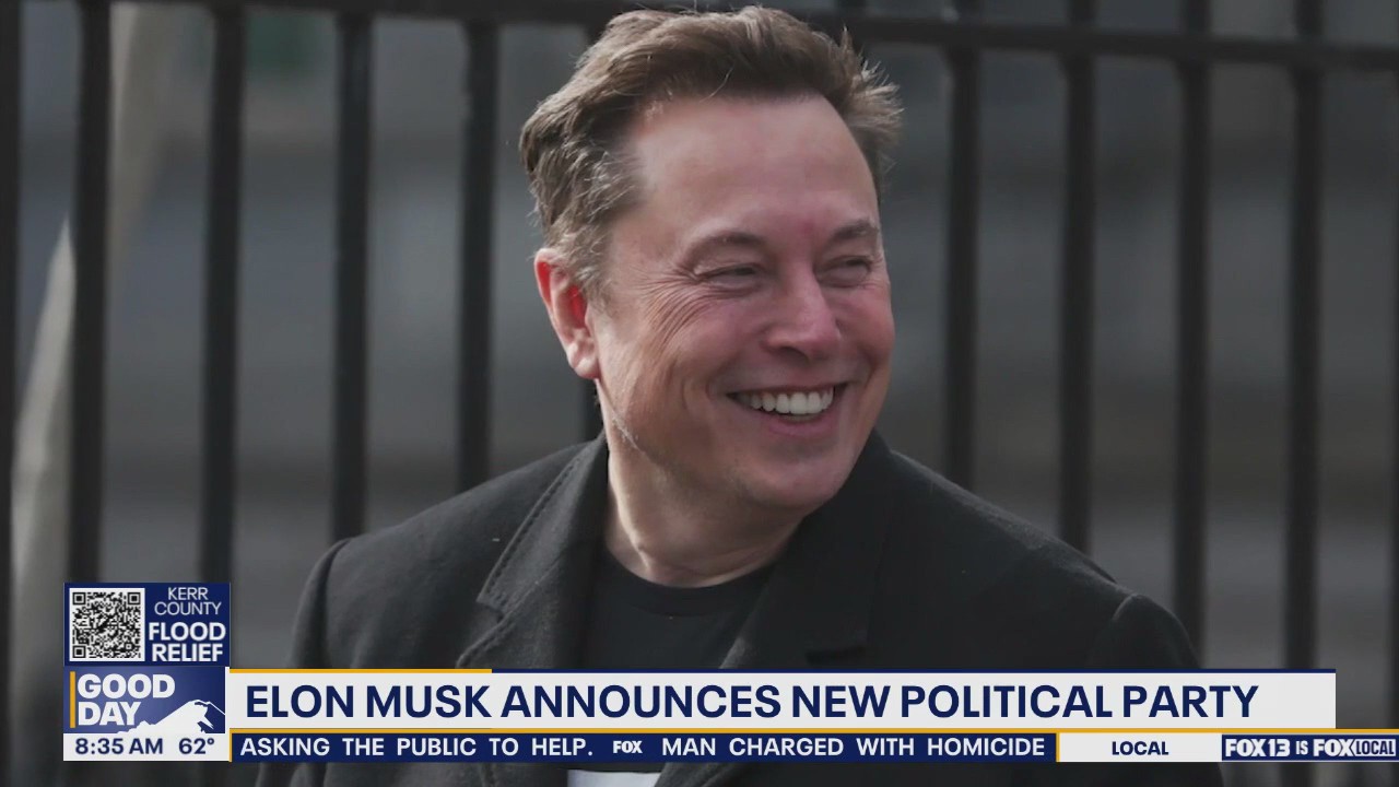 Elon Musk announces new political party: 'The America Party'