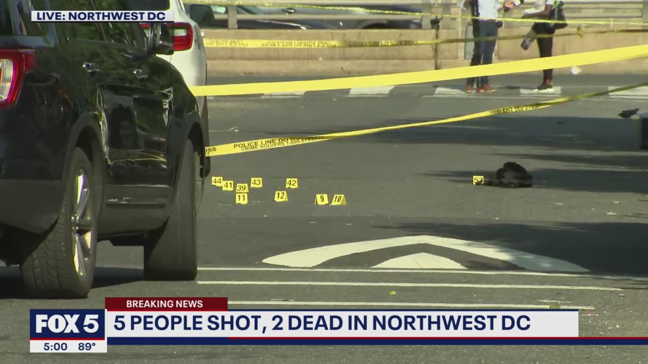 5 people shot, 2 dead in Northwest DC | FOX 5 DC